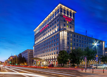Hotel Front - Evening or Night